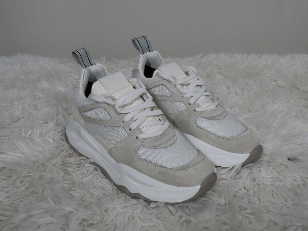 P448 White Beige Bambi Luke Sneaker Size 37